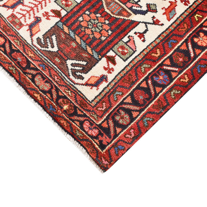 Persisk tæppe - Nomadisk - 130 x 88 cm - rød