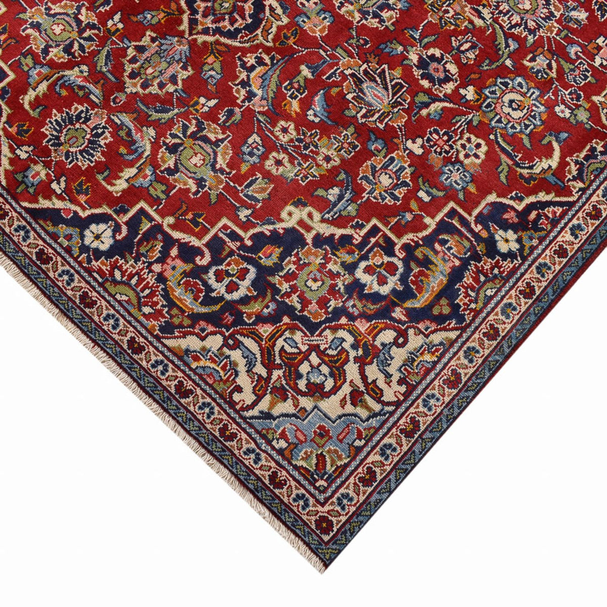 Persisk tæppe - Keshan - 244 x 146 cm - rød