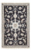 Persisk tæppe - Nain - 145 x 87 cm - mørk beige