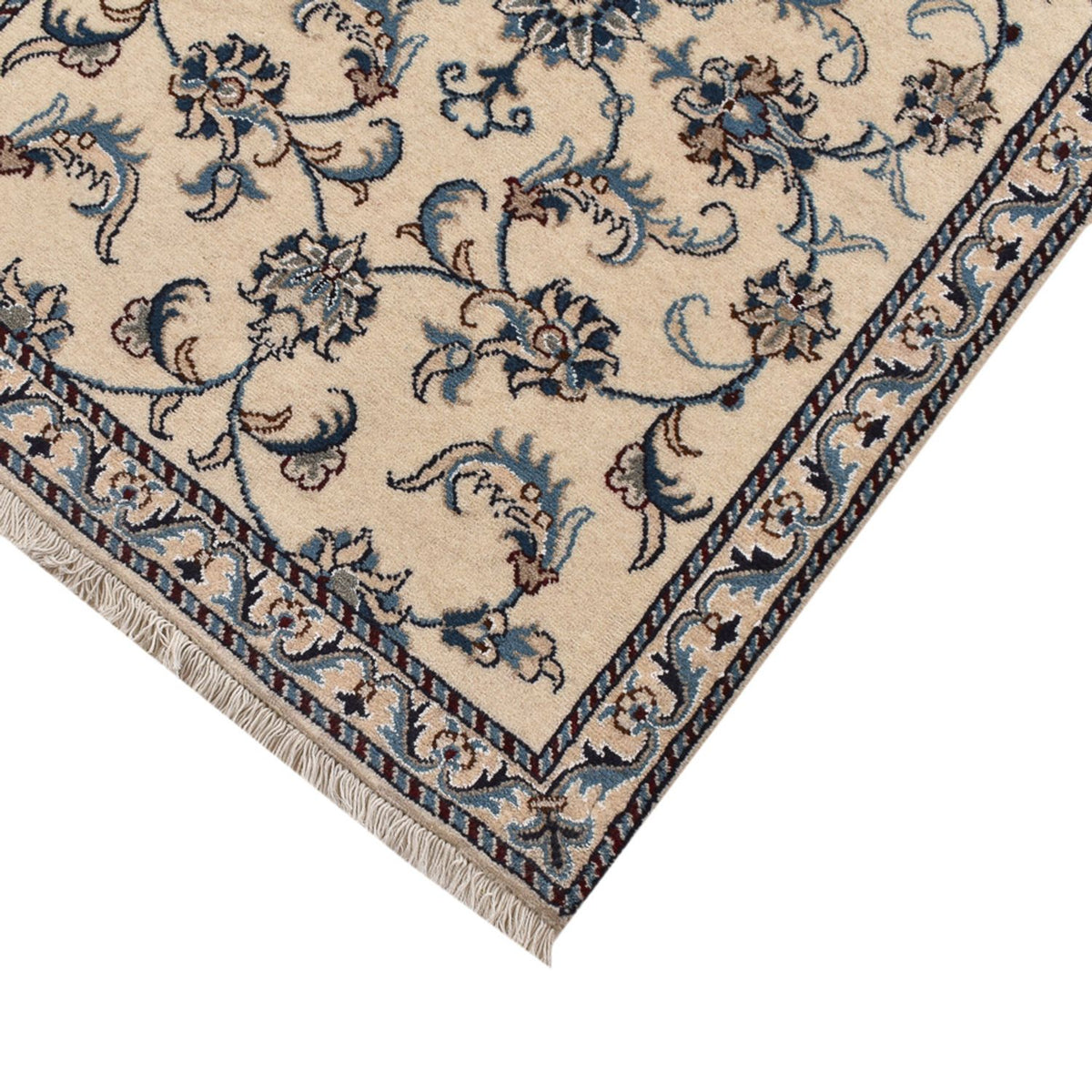 Løber Persisk tæppe - Nain - 288 x 78 cm - beige