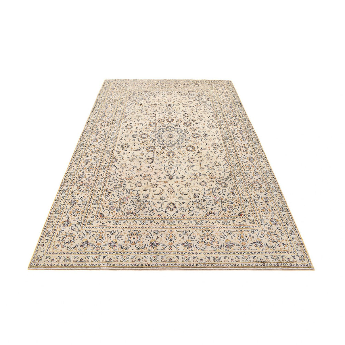 Persisk tæppe - Keshan - 298 x 202 cm - beige