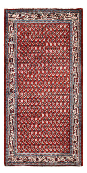 Persisk tæppe - Mir - 135 x 66 cm - mørkerød