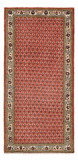 Persisk tæppe - Mir - 130 x 63 cm - lysrød