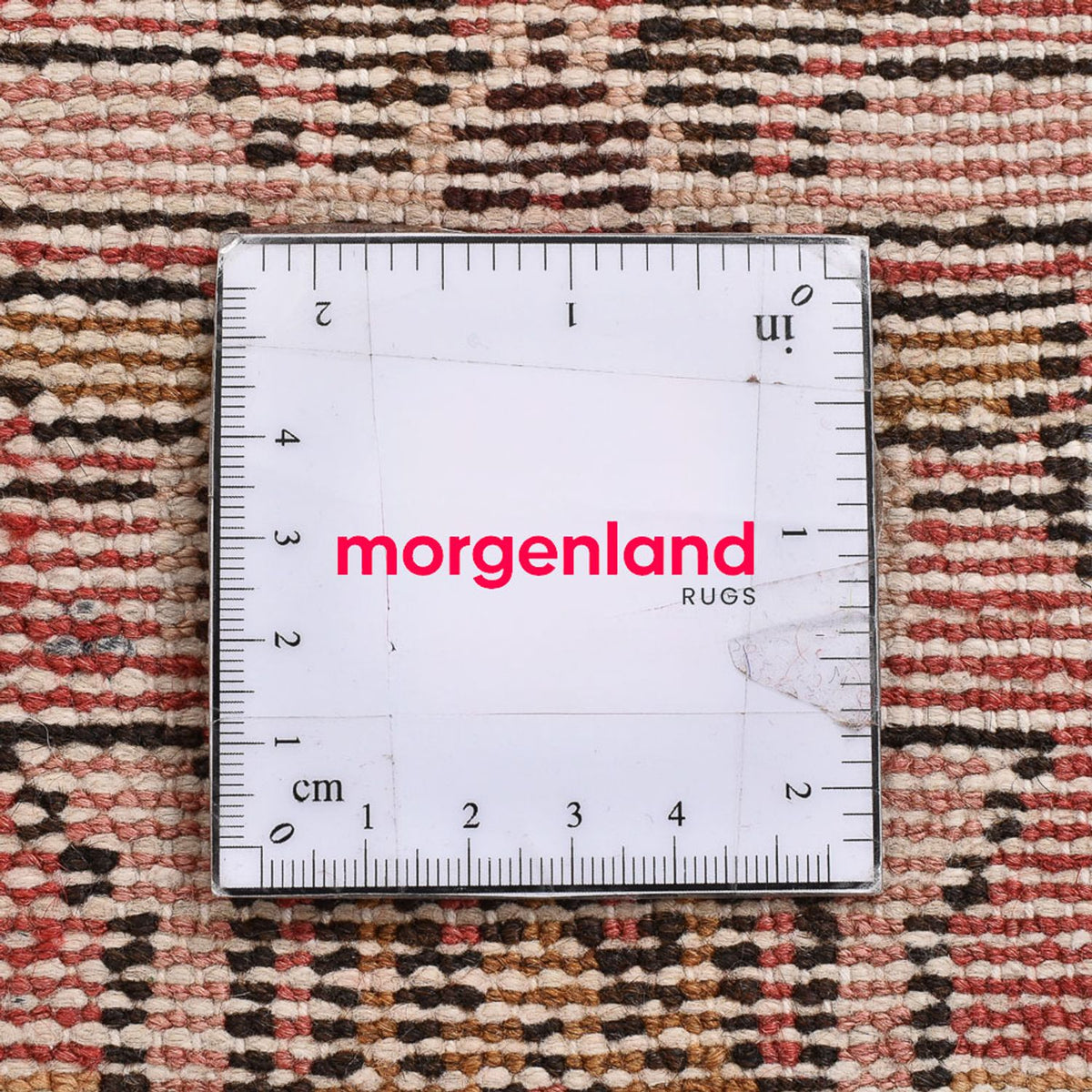 Persisk tæppe - Nomadisk - 120 x 65 cm - lysrød