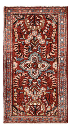 Persisk tæppe - Nomadisk - 131 x 72 cm - rød