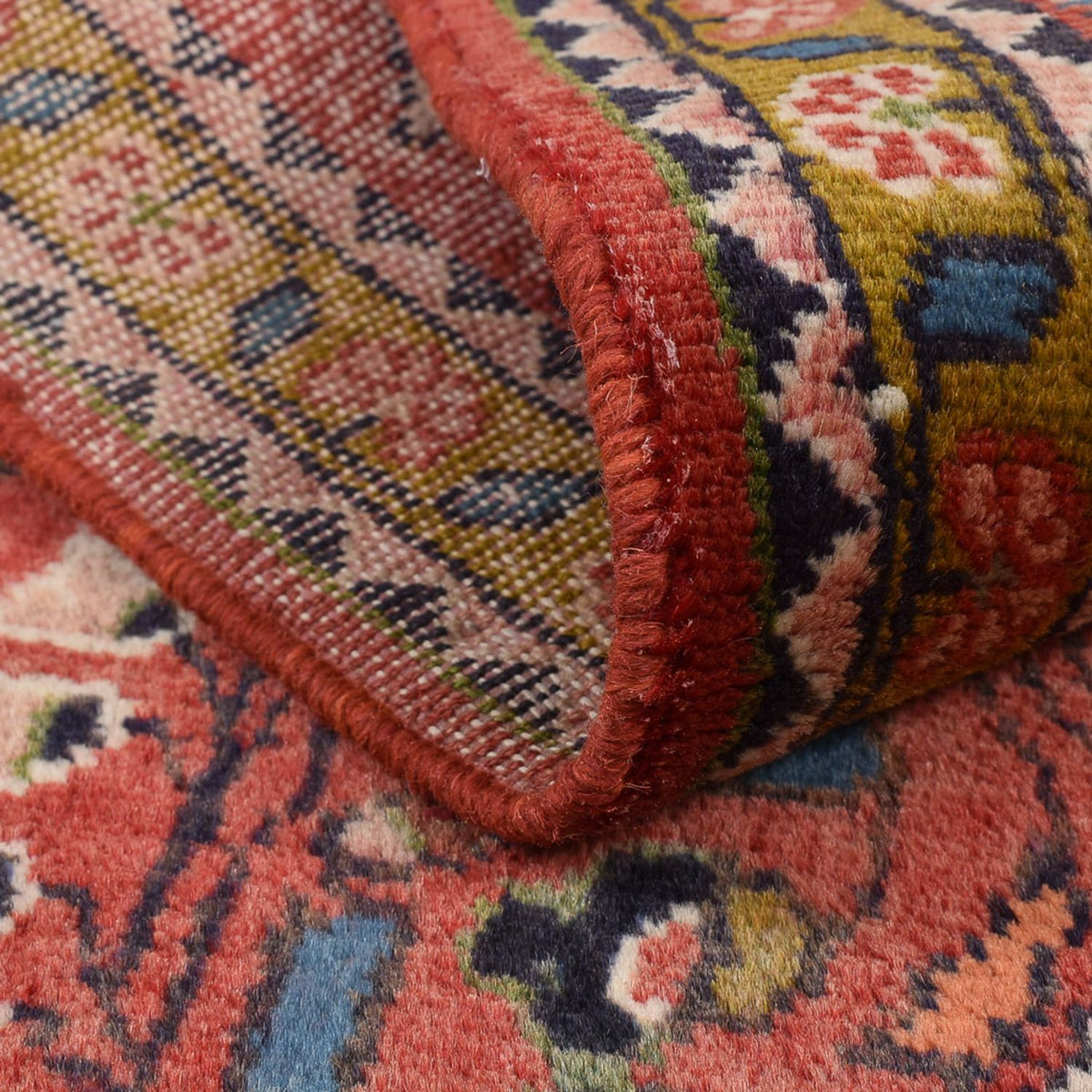 Persisk tæppe - Nomadisk - 132 x 75 cm - lysrød