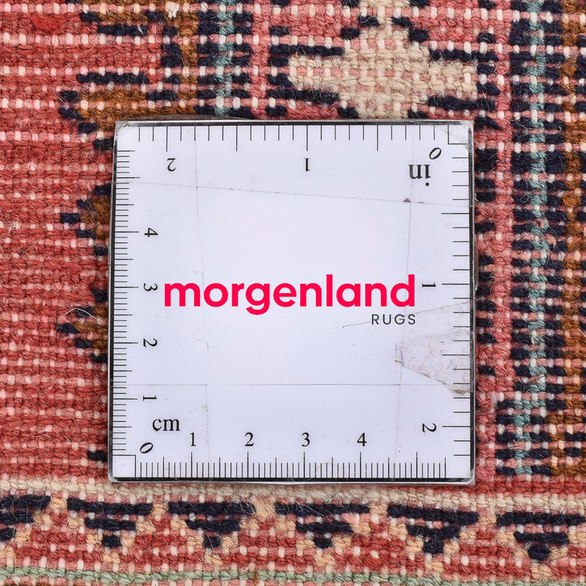 Persisk tæppe - Nomadisk - 107 x 76 cm - rød