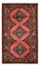 Persisk tæppe - Nomadisk - 123 x 75 cm - lysrød