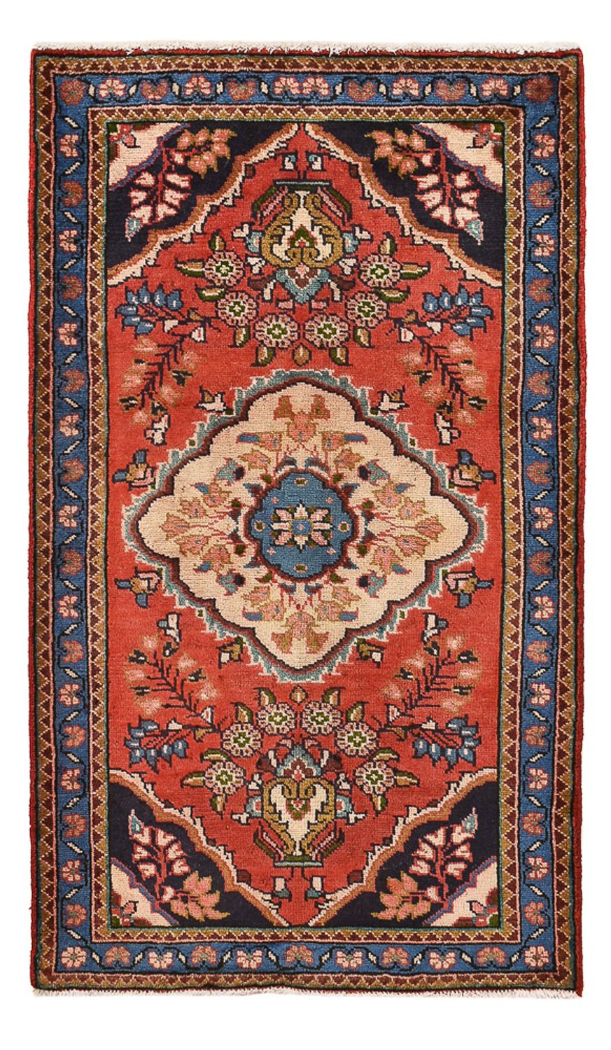Persisk tæppe - Nomadisk - 128 x 74 cm - rød