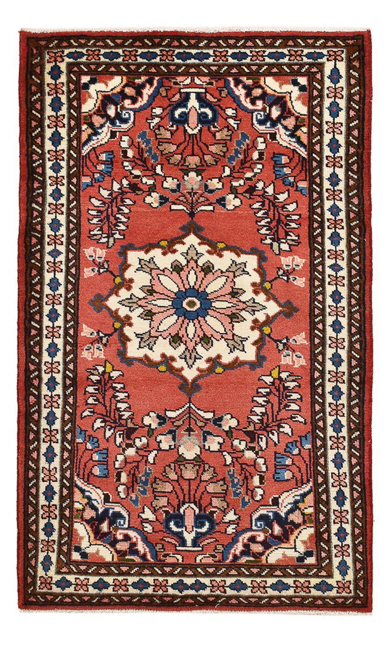 Persisk tæppe - Nomadisk - 130 x 76 cm - rød