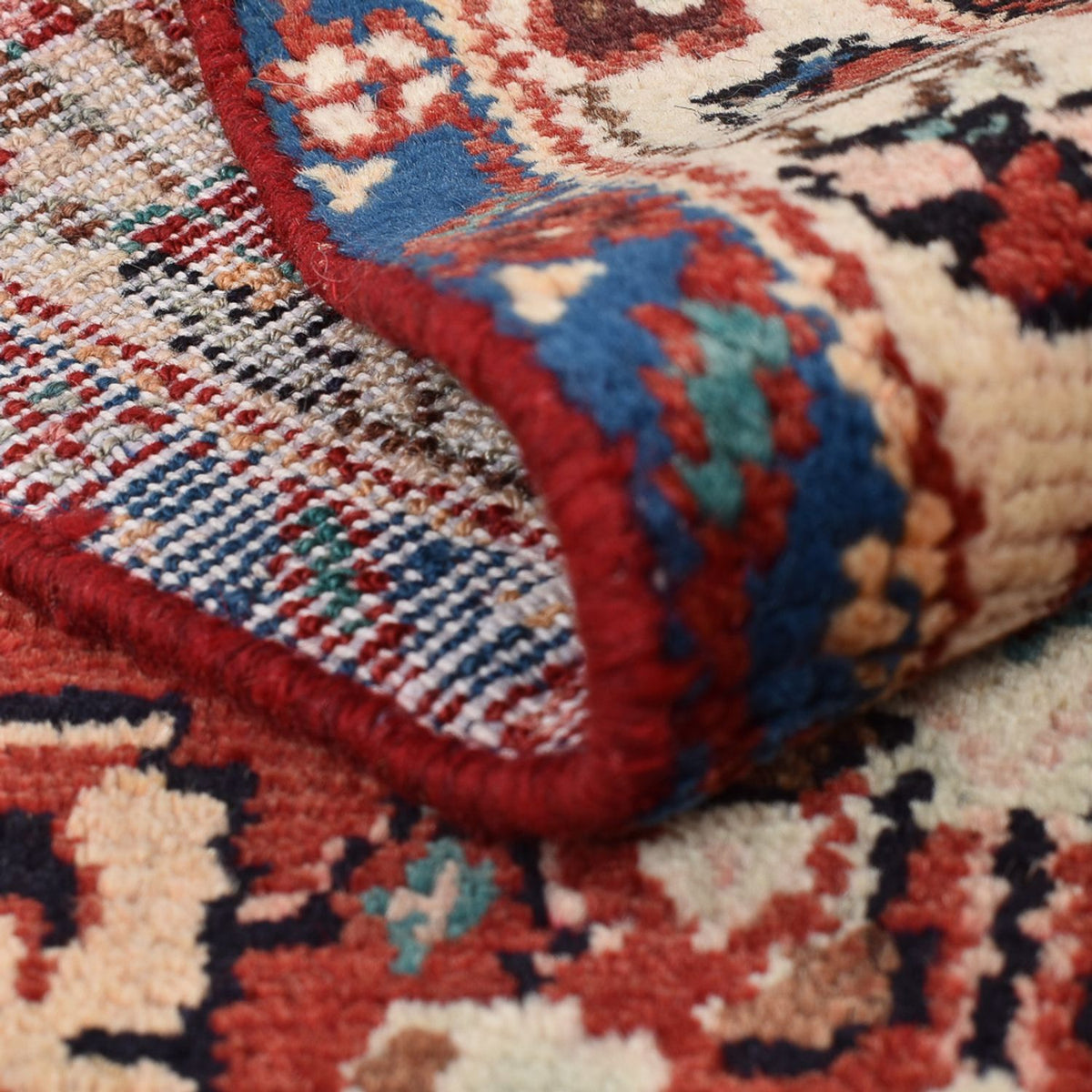 Persisk tæppe - Nomadisk - 115 x 72 cm - rød