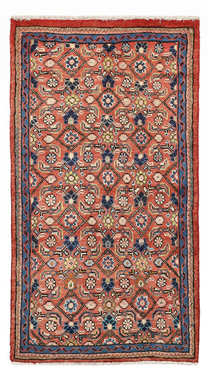 Persisk tæppe - Classic - 129 x 68 cm - lysrød