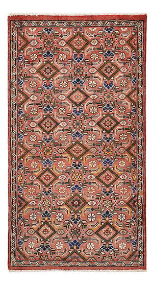 Persisk tæppe - Classic - 130 x 66 cm - lysrød