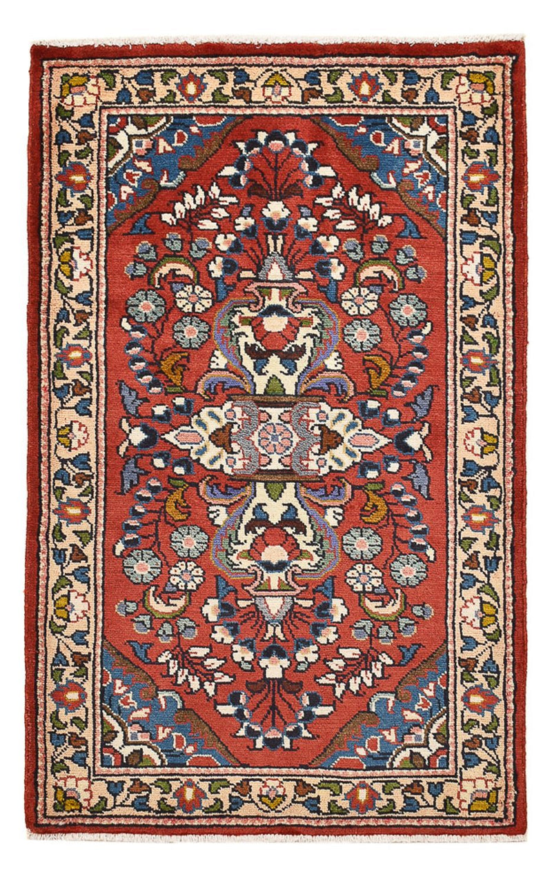 Persisk tæppe - Nomadisk - 130 x 77 cm - rød