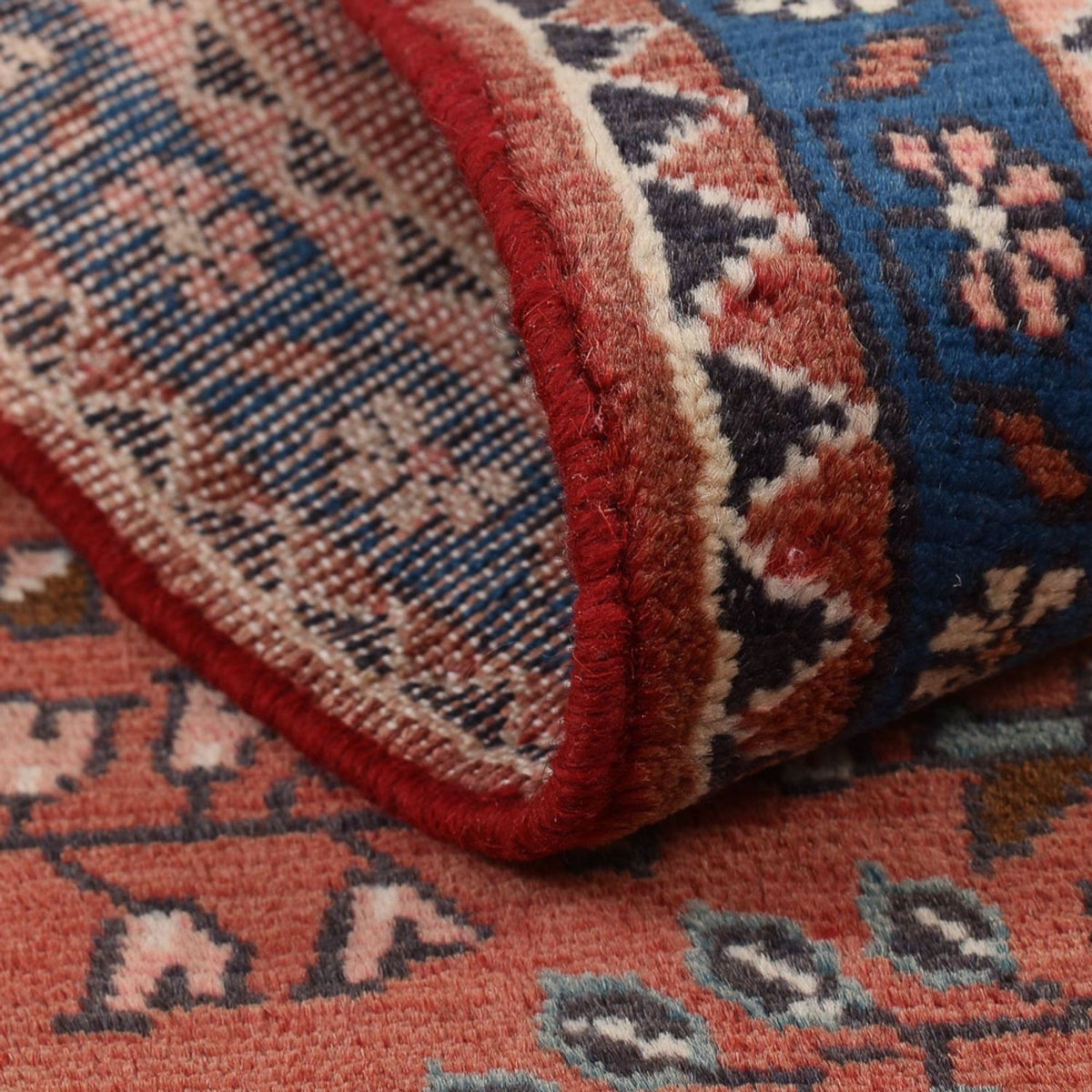 Persisk tæppe - Nomadisk - 124 x 68 cm - rød