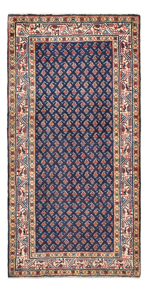Persisk tæppe - Mir - 130 x 65 cm - lilla