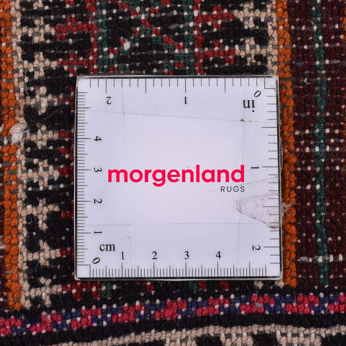 Persisk tæppe - Nomadisk - 132 x 83 cm - flerfarvet