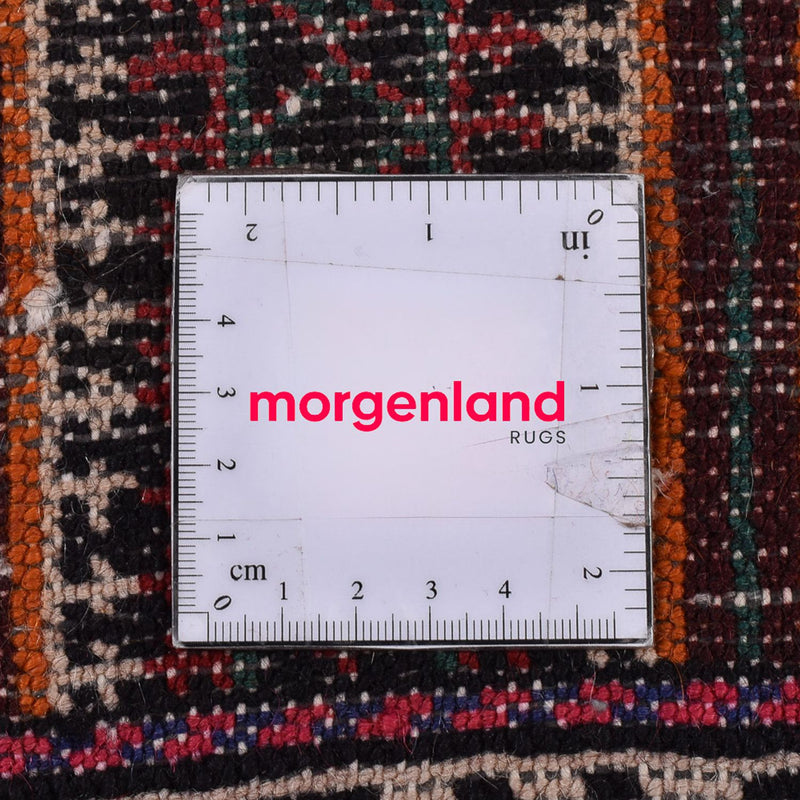 Persisk tæppe - Nomadisk - 132 x 83 cm - flerfarvet