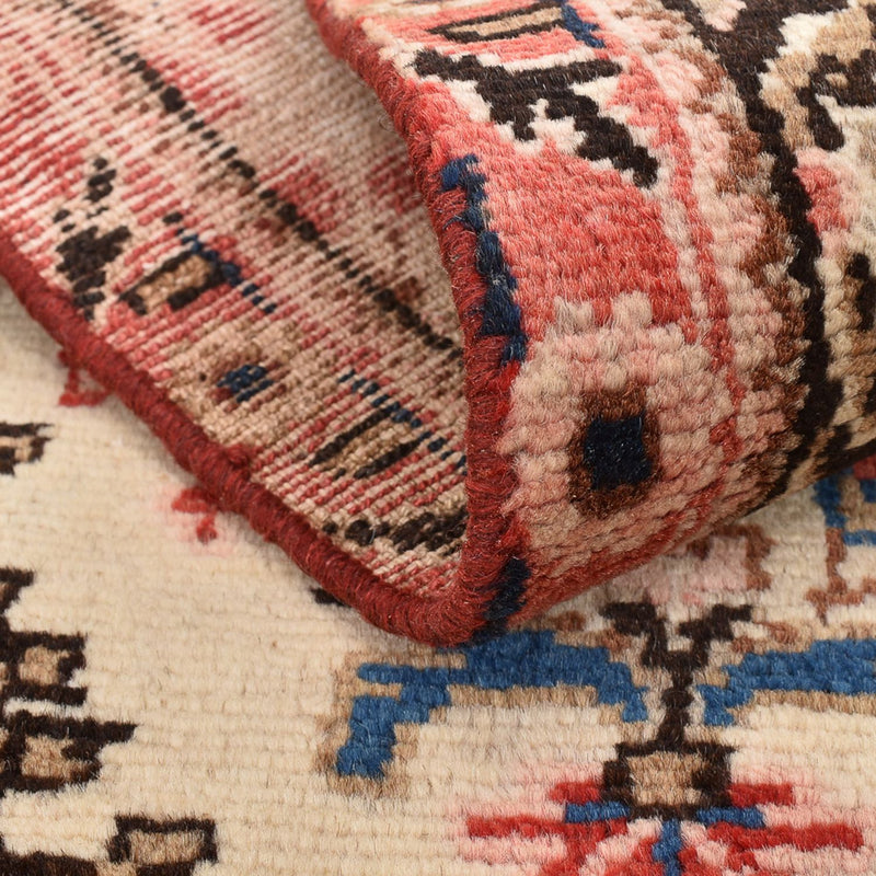 Persisk tæppe - Nomadisk - 101 x 56 cm - lys beige