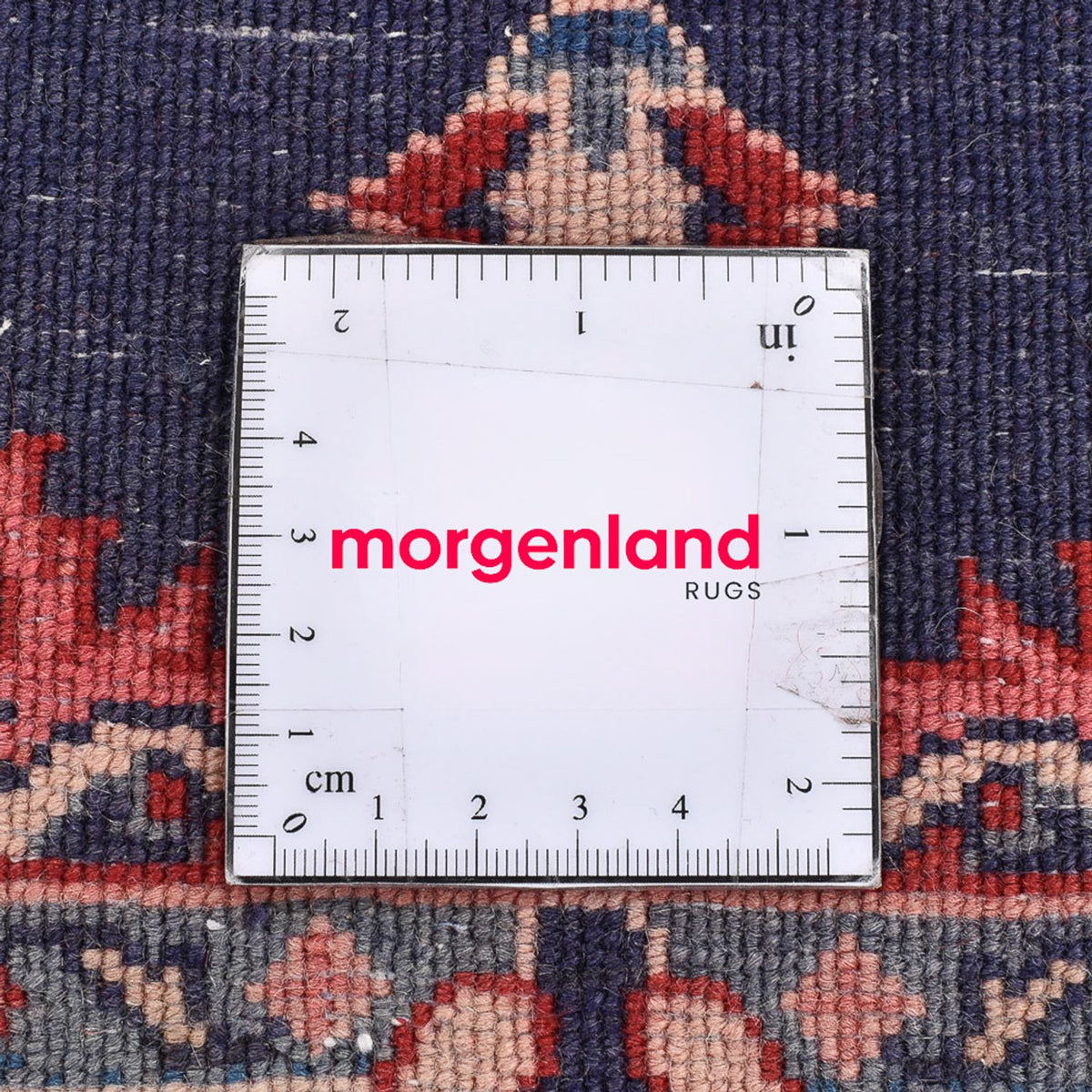 Persisk tæppe - Nomadisk - 100 x 68 cm - mørkeblå