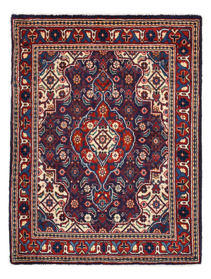Persisk tæppe - Nomadisk - 93 x 70 cm - lilla