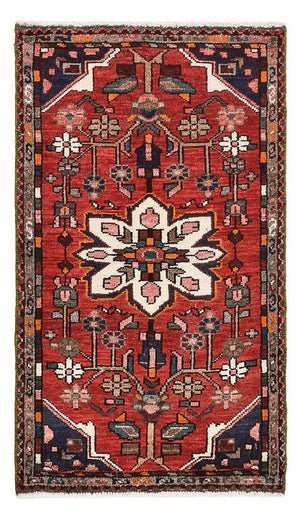Persisk tæppe - Nomadisk - 100 x 60 cm - rød