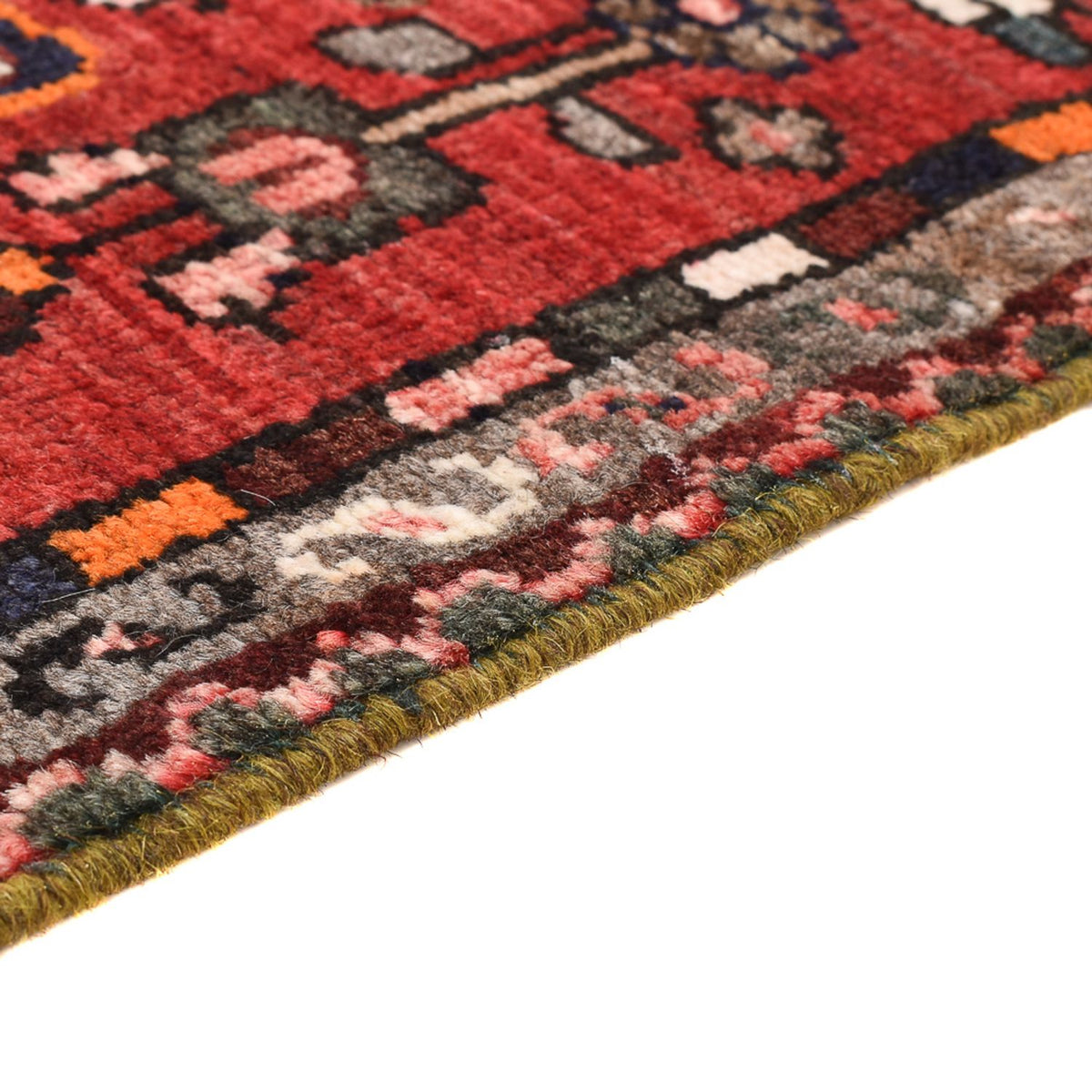 Persisk tæppe - Nomadisk - 100 x 60 cm - rød