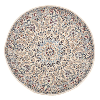 Nain - 9La Tæppe 136x136cm - Persisk tæppe