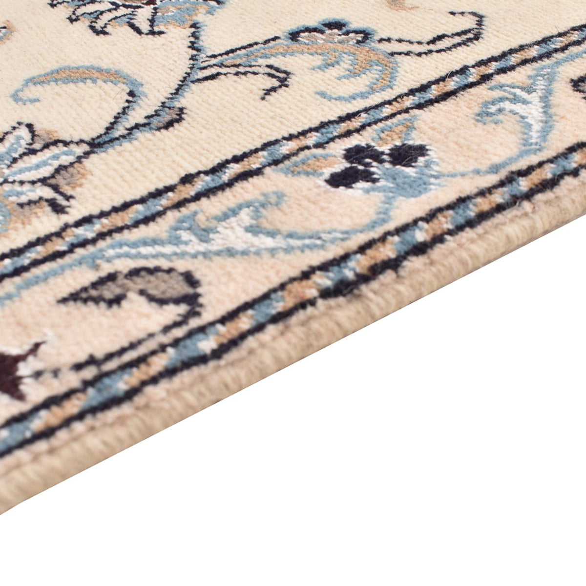 Løber Persisk tæppe - Nain - 193 x 80 cm - beige
