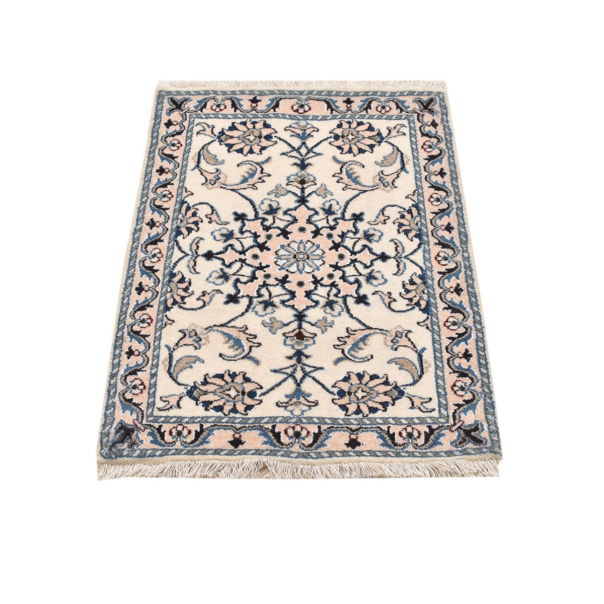 Persisk tæppe - Nain - 92 x 60 cm - beige