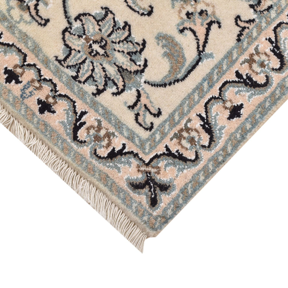 Persisk tæppe - Nain - 85 x 61 cm - beige