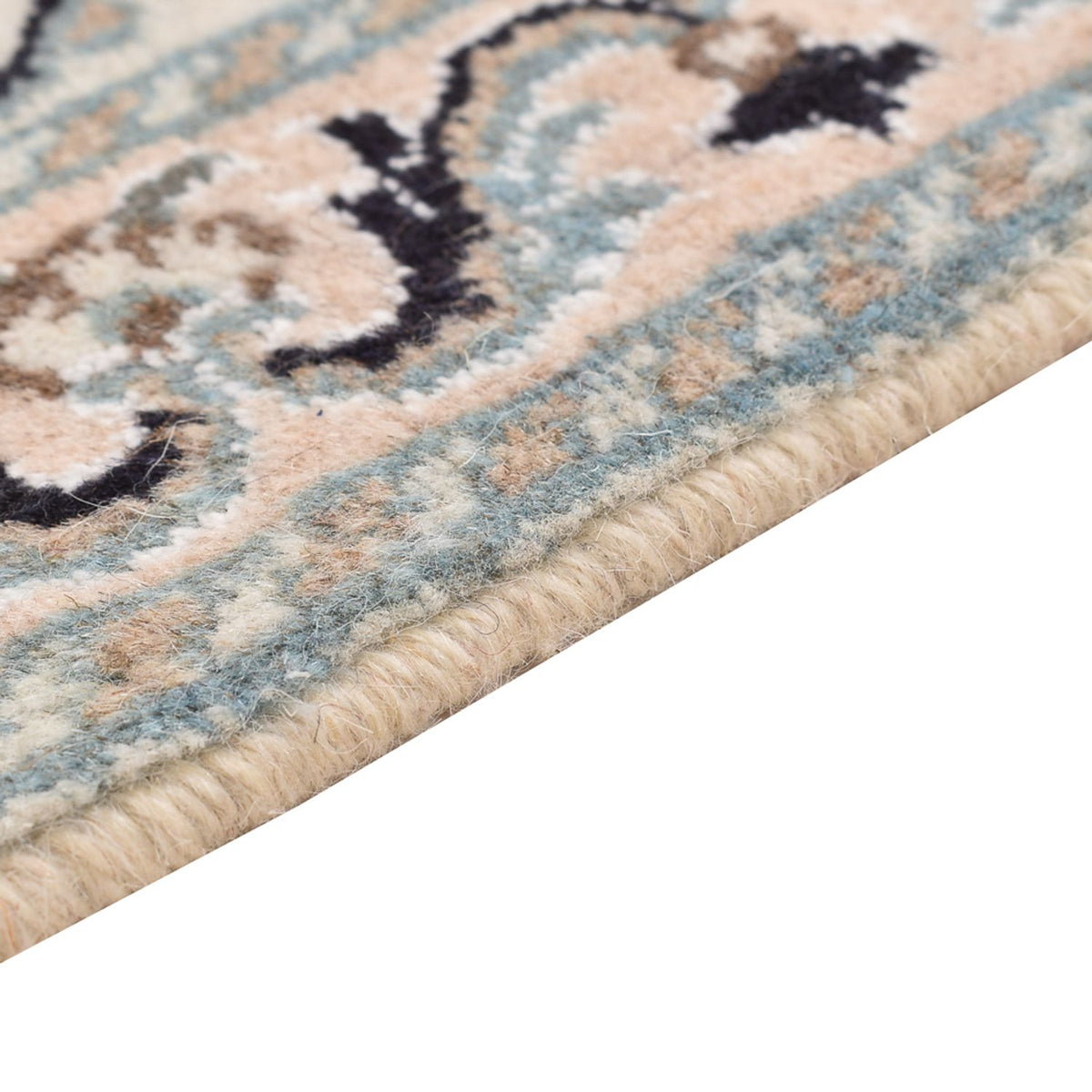 Persisk tæppe - Nain - 85 x 61 cm - beige