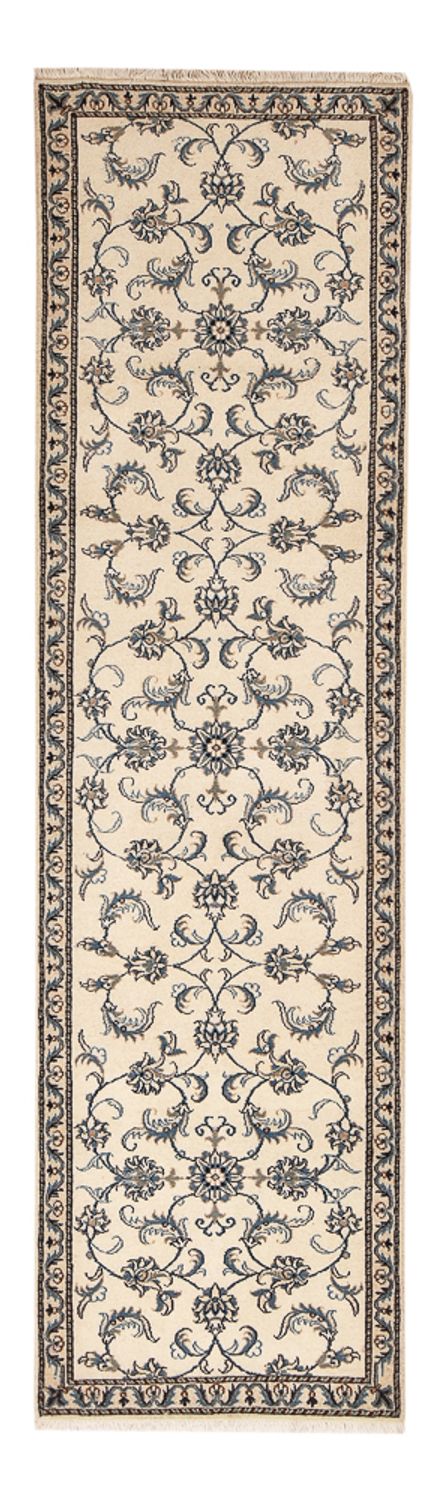 Løber Persisk tæppe - Nain - 300 x 80 cm - beige