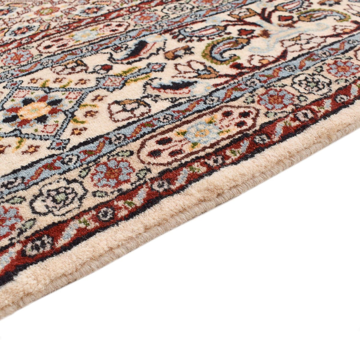 Persisk tæppe - Classic firkantet - 202 x 193 cm - lys brun