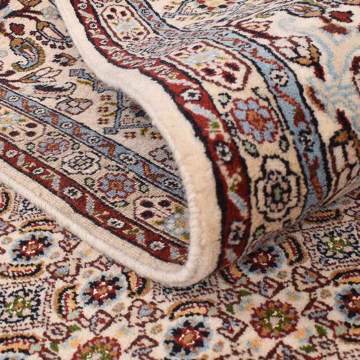 Persisk tæppe - Classic firkantet - 202 x 193 cm - lys brun