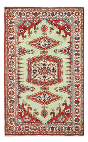 Persisk tæppe - Nomadisk - 250 x 152 cm - lysegrøn