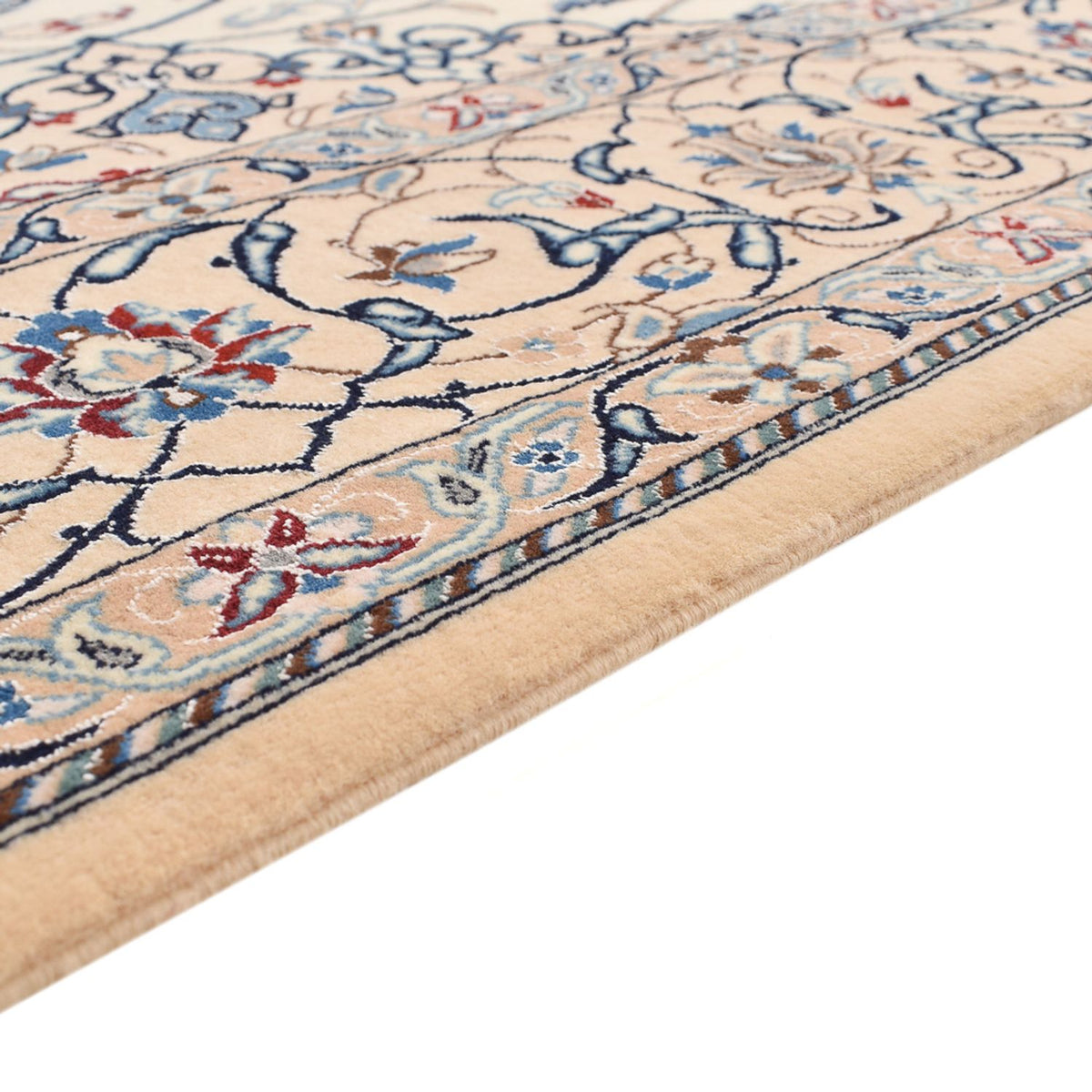 Persisk tæppe - Nain - Premium - 217 x 140 cm - sand