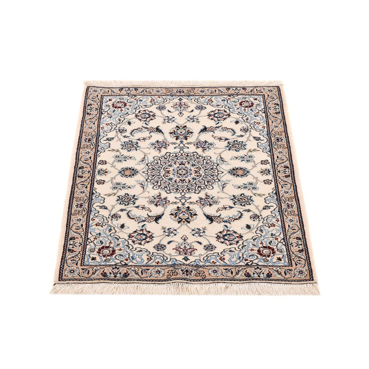 Persisk tæppe - Nain - Royal - 87 x 66 cm - creme
