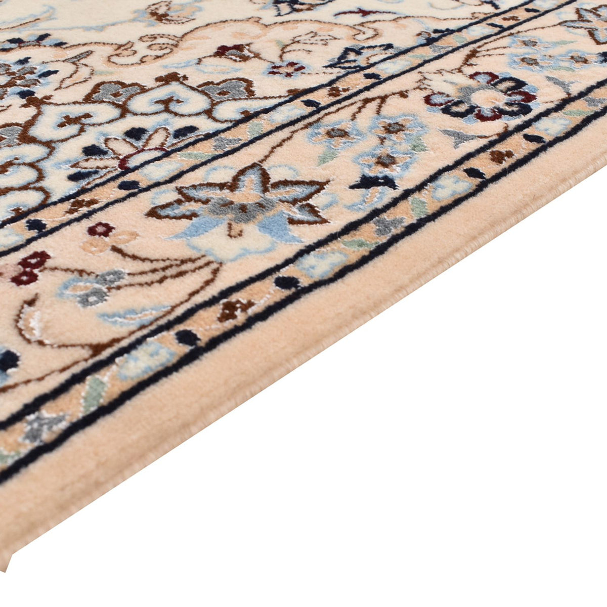 Løber Persisk tæppe - Nain - Premium - 397 x 87 cm - beige