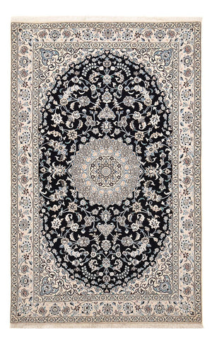 Persisk tæppe - Nain - Royal - 250 x 153 cm - mørkeblå