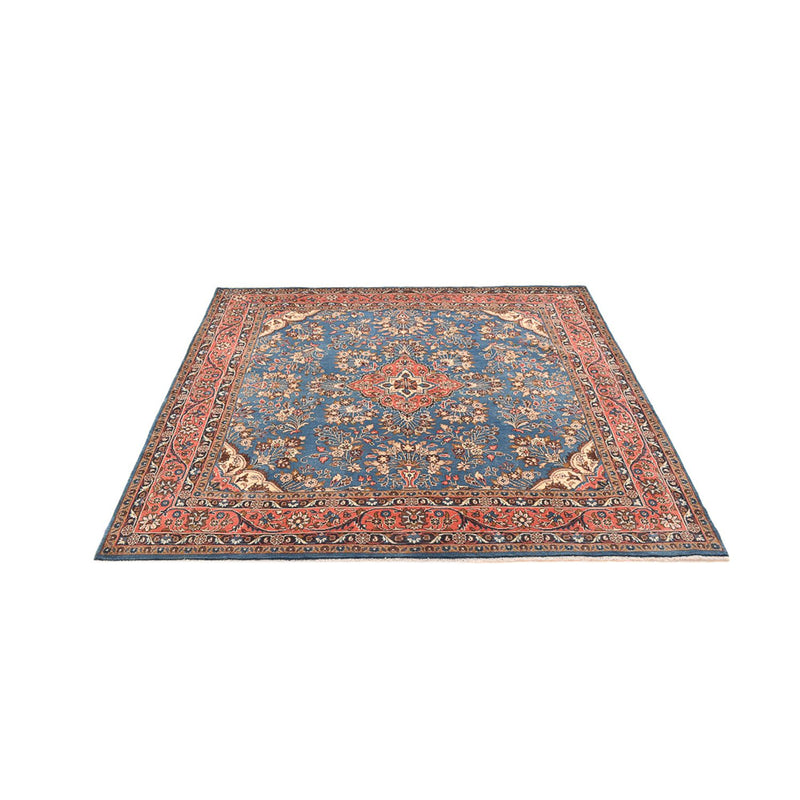 Persisk tæppe - Nomadisk firkantet  - 200 x 207 cm - blå