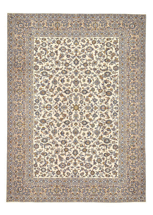 Persisk tæppe - Keshan - 400 x 280 cm - sand