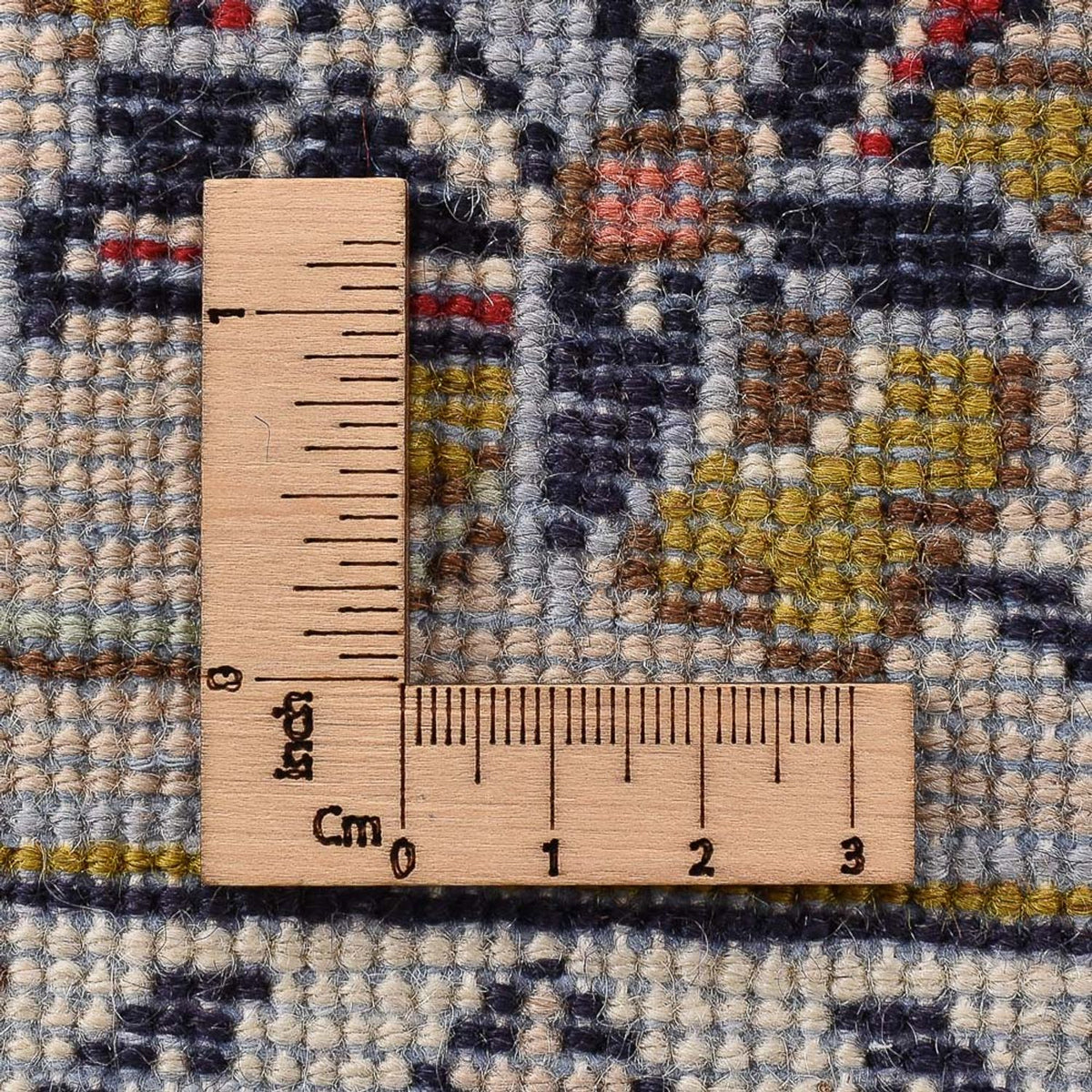 Persisk tæppe - Keshan - 310 x 215 cm - lys beige