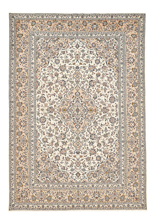 Persisk tæppe - Keshan - 360 x 250 cm - lys beige