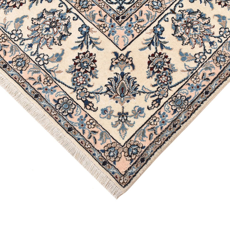 Persisk tæppe - Nain - 342 x 243 cm - lys beige