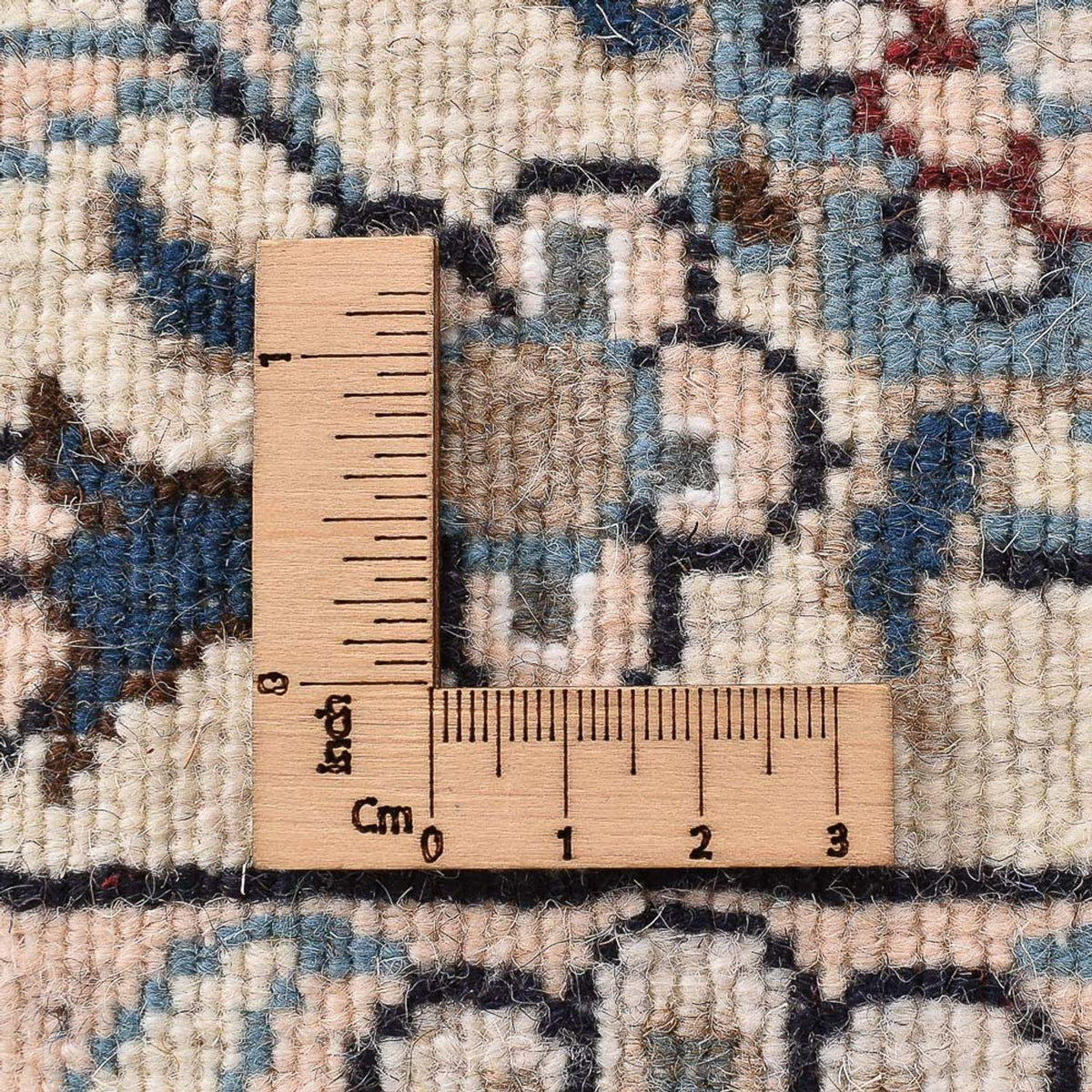 Persisk tæppe - Nain - 347 x 243 cm - lys beige