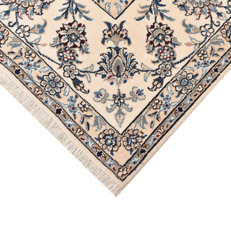 Persisk tæppe - Nain - 343 x 244 cm - lys beige