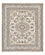 Persisk tæppe - Nain - 198 x 152 cm - lys beige