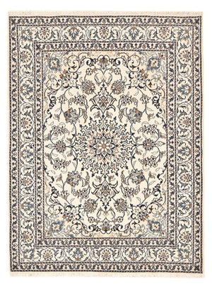 Persisk tæppe - Nain - 197 x 147 cm - lys beige