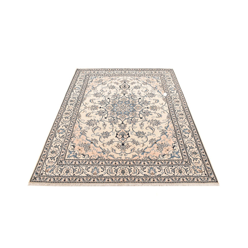 Persisk tæppe - Nain - 237 x 167 cm - lys beige